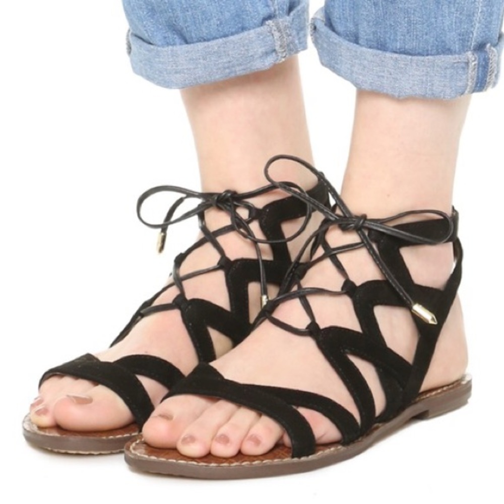 Black Gladiator Sam Edelman Sandal